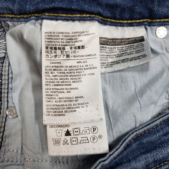 Levi’s 721 High Rise Skinny Jeans size 34 - Picture 6 of 10